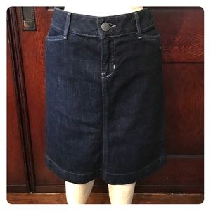 Gap limited edition dark wash denim skirt …